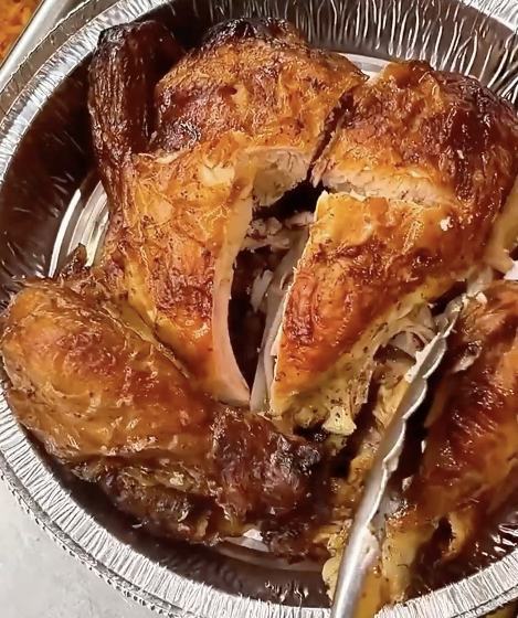 Roasted chicken